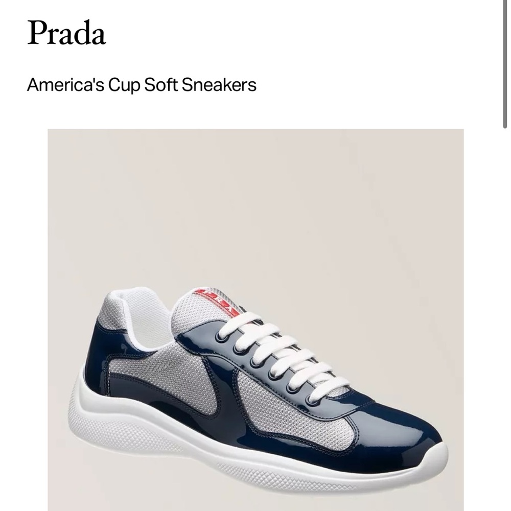 Prada America’s Cup Soft Sneakers
